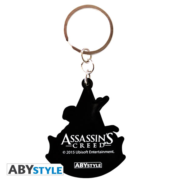 ASSASSIN&#039;S CREED PORTE-CLES ASSASSIN&#039;S CREED CREST PVC