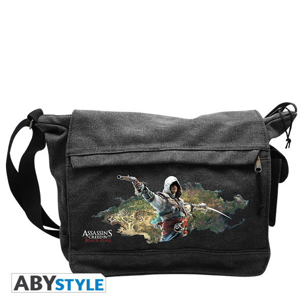 Vinyle Petit Format ABYstyle Sac Besace Crest Assassins Creed