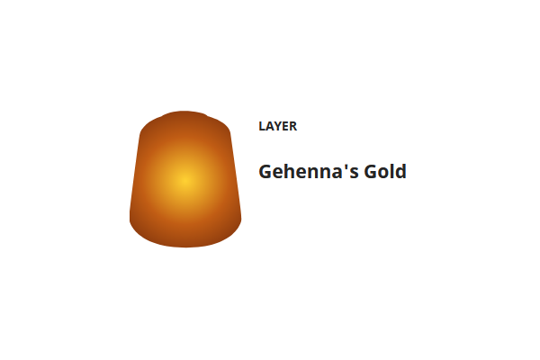 POT DE PEINTURE GEHENNA'S GOLD (LAYER)