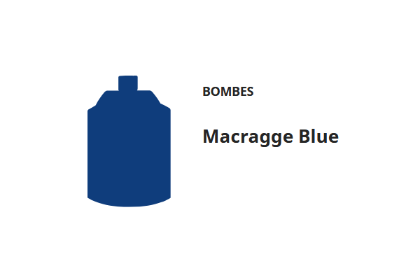 BOMBE DE PEINTURE MACRAGGE BLUE