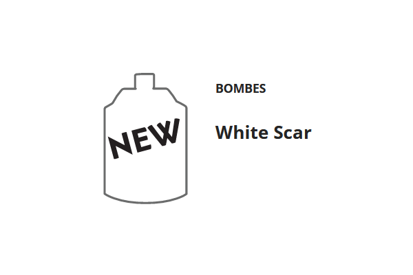 BOMBE DE PEINTURE WHITE SCAR
