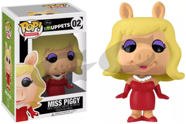 THE MUPPETS POP 02 FIGURINE MISS PIGGY
