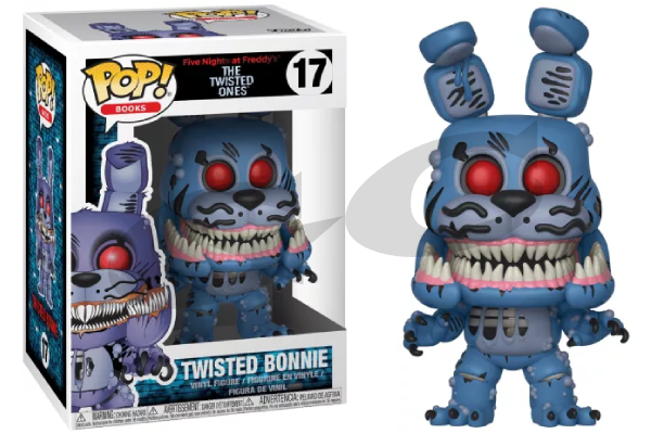 FIVE NIGHTS AT FREDDY'S THE TWISTED ONES POP 17 FIGURINE TWISTED BONNIE