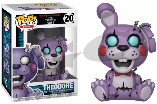 FIVE NIGHTS AT FREDDY'S THE TWISTED ONES POP 20 FIGURINE THEODORE