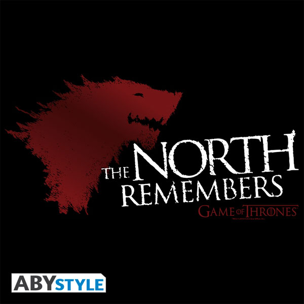 GAME OF THRONES SAC BESACE THE NORTH REMEMBERS VINYLE