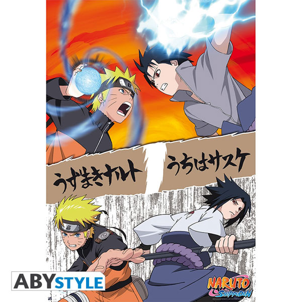 98 x 68 ABYstyle Naruto Shippuden Póster Groupe 