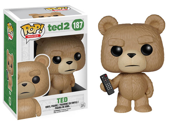 TED POP VINYL FIGURINE 187 TED AVEC TELECOMMANDE 10 CM