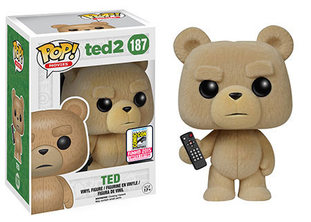 TED POP VINYL FIGURINE 187 TED AVEC TELECOMMANDE ASPECT PELUCHE EXCLU SDCC 2015 10 CM