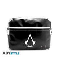 ASSASSIN'S CREED SAC BESACE CREST BLANC VINYLE