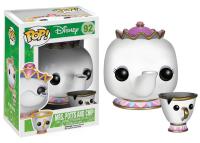 BEAUTY AND THE BEAST POP VINYL FIGURINES 92 MRS. POTTS AND CHIP 10 CM