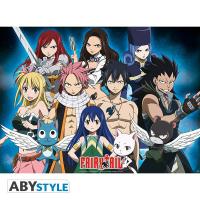 FAIRY TAIL POSTER FAIRY TAIL GROUPE 52 X 38 CM