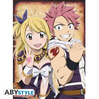 FAIRY TAIL POSTER FAIRY TAIL NATSU ET LUCY 52 X 38 CM