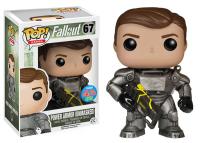 FALLOUT POP VINYL FIGURINE 67 POWER ARMOR UNMASKED (MALE) EXCLU NYCC 2015 10 CM