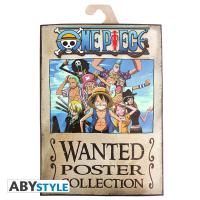 ONE PIECE PORTFOLIO 9 AFFICHES ONE PIECE WANTED LUFFY AND CO