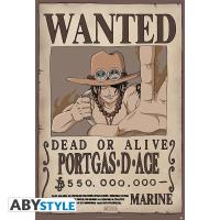 ONE PIECE POSTER ONE PIECE WANTED ACE 91,5 X 61 CM
