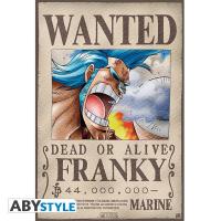 ONE PIECE POSTER ONE PIECE WANTED FRANKY 52 X 38 CM