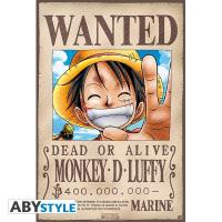 ONE PIECE POSTER ONE PIECE WANTED LUFFY 52 X 38 CM