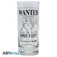ONE PIECE VERRE ONE PIECE LUFFY WANTED 29 CL