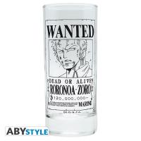 ONE PIECE VERRE ONE PIECE ZORO WANTED 29 CL