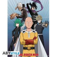 ONE PUNCH MAN POSTER ONE PUNCH MAN GROUPE 52 X 38 CM