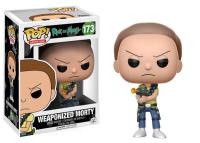 RICK AND MORTY POP VINYL FIGURINE 173 WEAPONIZED MORTY 10 CM