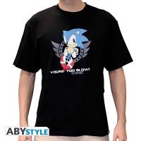 SONIC T-SHIRT HOMME TOO SLOW