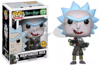 RICK AND MORTY POP 172 FIGURINE WEAPONIZED RICK (CHASE)