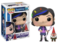 TROLLHUNTERS POP 468 FIGURINE CLAIRE WITH GNOME