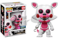 FIVE NIGHTS AT FREDDY'S POP 129 FIGURINE FUNTIME FOXY (FLOCKED)