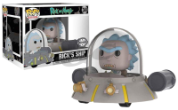 RICK AND MORTY POP RIDES 34 FIGURINE RICK'S SHIP