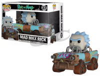 RICK AND MORTY POP RIDES 37 FIGURINE MAD MAX RICK