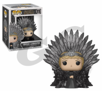 GAME OF THRONES POP DELUXE 73 FIGURINE CERSEI LANNISTER ON IRON THRONE