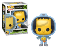 THE SIMPSONS TREEHOUSE OF HORROR POP 1026 FIGURINE SPACEMAN BART