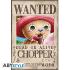 ONE PIECE POSTER ONE PIECE WANTED CHOPPER 52 X 38 CM