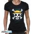 ONE PIECE T-SHIRT ONE PIECE SKULL WITH MAP FEMME