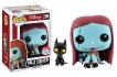 THE NIGHTMARE BEFORE CHRISTMAS POP VINYL FIGURINES 209 SALLY (SEATED) AND CAT EXCLU NYCC 2016 10 CM
