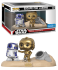 STAR WARS POP MOVIE MOMENTS (222) FIGURINE C-3PO AND R2-D2 (ESCAPE POD LANDING)