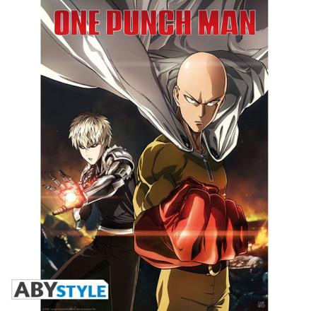 Porte-clés - Tête de Saitama - One Punch Man - ABYstyle